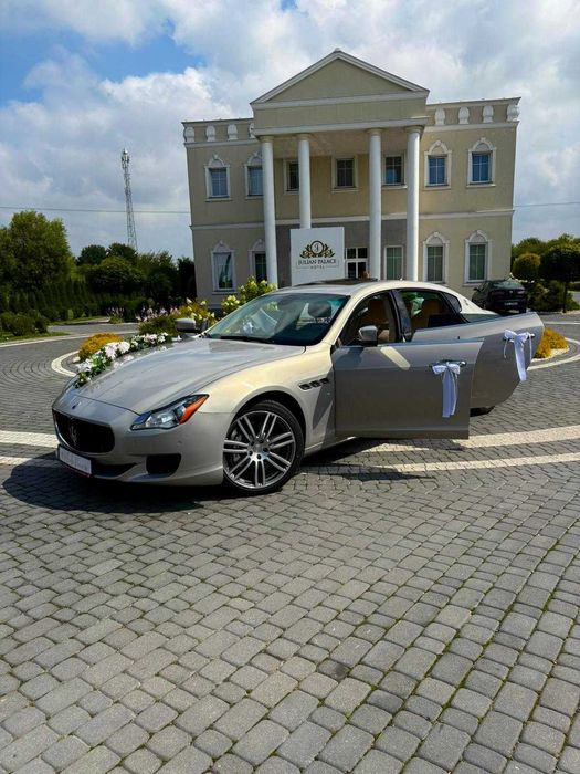 Maserati Quattroporte GTS auto do ślubu