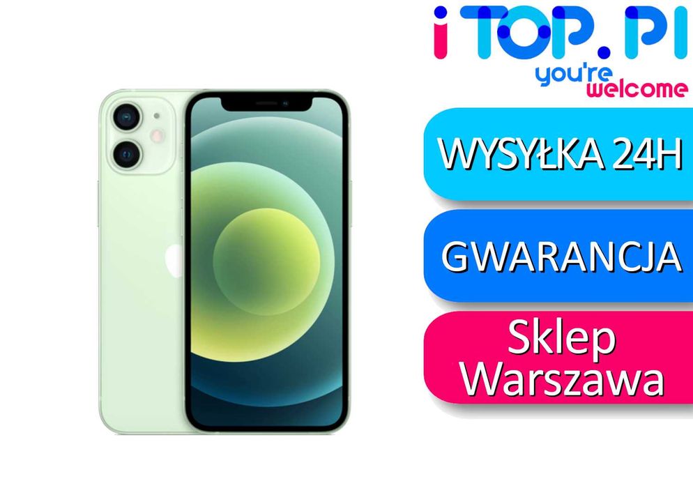 iPhone12 128GB ミントグリーン Apple iPhone 12 128 GB Zielony (Green) - MGJF3PM/A | Cena