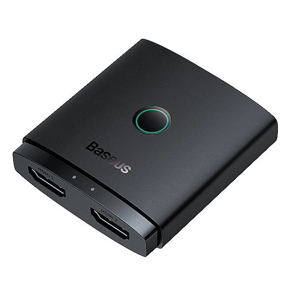 Adapter Hdmi 2w1/4k 60Hz dwukierunkowy Baseus AirJoy - czarny