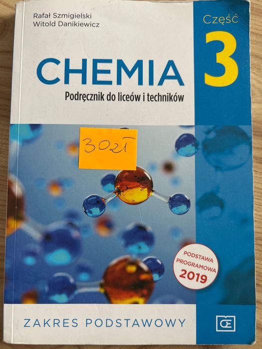 Chemia do klasy 3