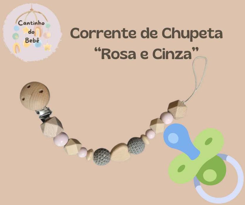 Correntes de Chupetas Personalizadas