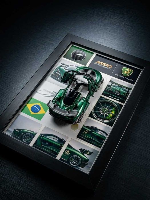Картина з моделлю McLaren Senna