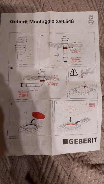 Geberit wpust dachowy grawitacyjny Geberit 359.548.00.1   średnica 110
