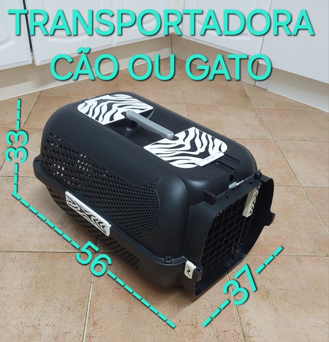 TRANSPORTADORA ANIMAL LAVADA PARA CÃO OU GATO. Casa,Veterinário, Quarto, Viagem, Transporte.