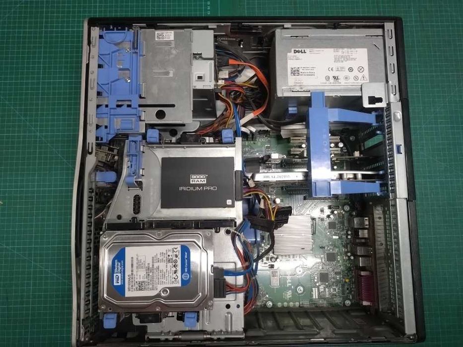 Komputer PC Dell T3500 QUAD 12GB 512SSD WIN10