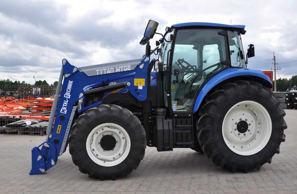 Metal-Technik TUR Ładowacz czołowy do ZETOR MTZ URSUS i inne MONTAŻ