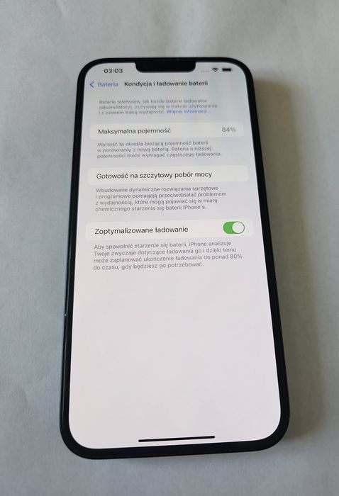 iPhone 14 Plus 256GB Midnight 84% Baterii Bez SIM Lock Pudelko