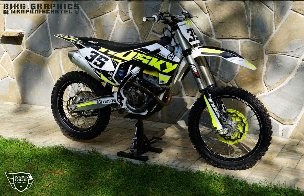 Profesjonalna Okleina PRO MX - Husqvarna MX Enduro wszystkie roczniki