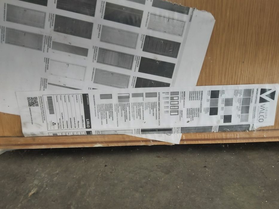 Porta Nova Lírio kit completo