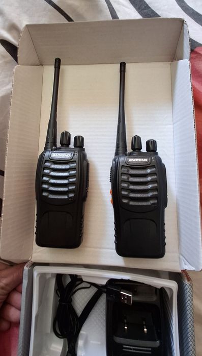 Рація baofeng bf-888s 2 шт + гарнітура 2шт