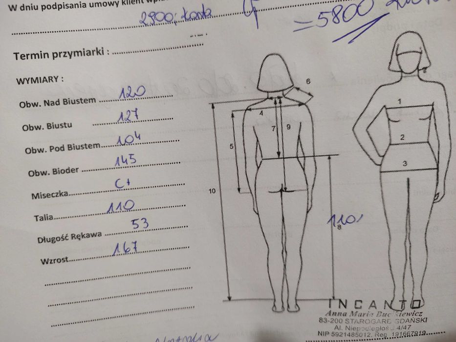 Suknia ślubna plus size