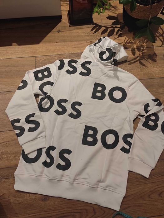Nowa śliczna męska bluza xl Hugo Boss kaptur kangurka