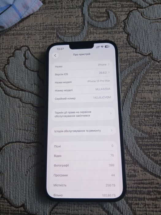 Iphone 13 pro max 256gb