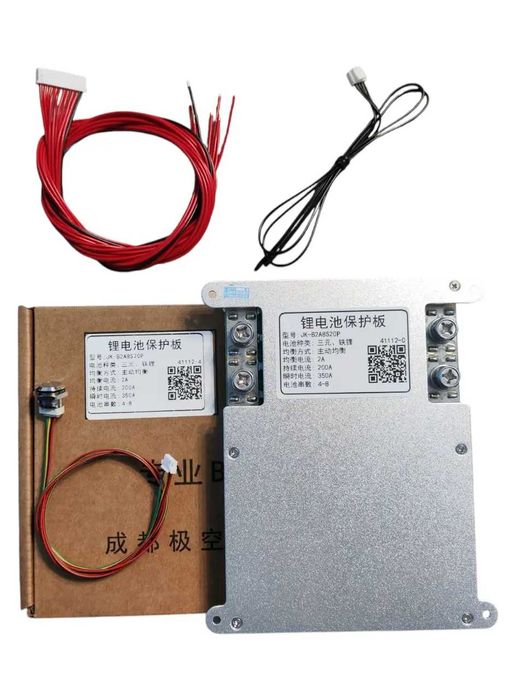 В наличии JIKONG SMART BMS 3-8S 200A (Peak 350A) балансир 2A