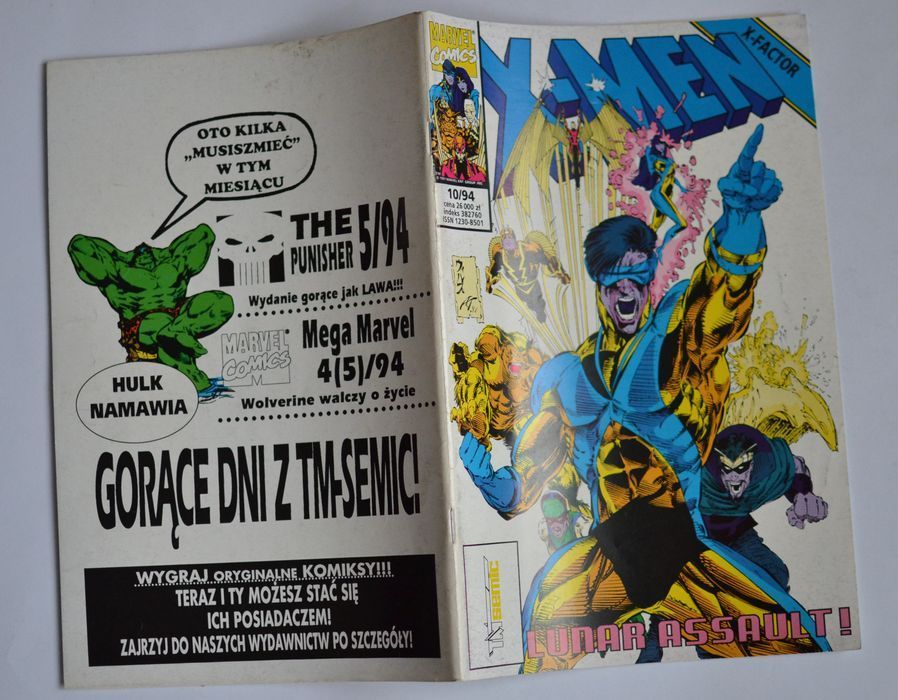 X-men 10/94 Tm semic Komiks Marvel