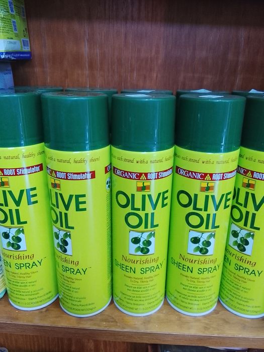 Óleo de cabelo em spray