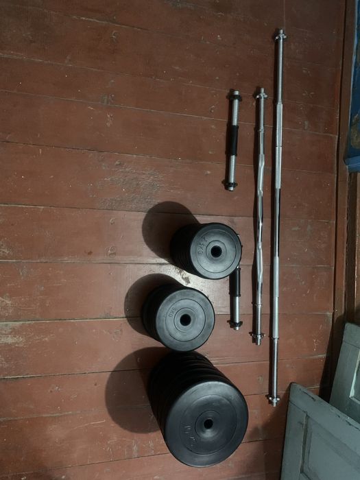 Штанги и гантели