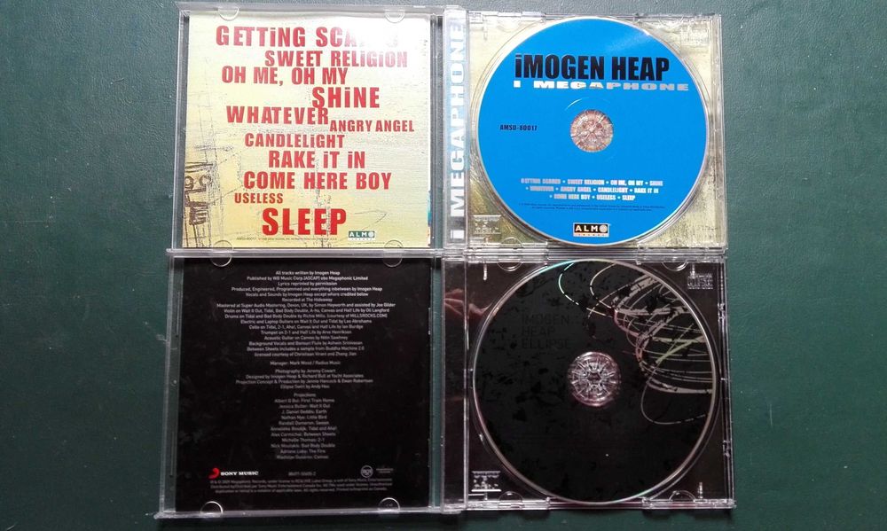 CDs Imogen Heap - i-Megaphone +  Ellipse