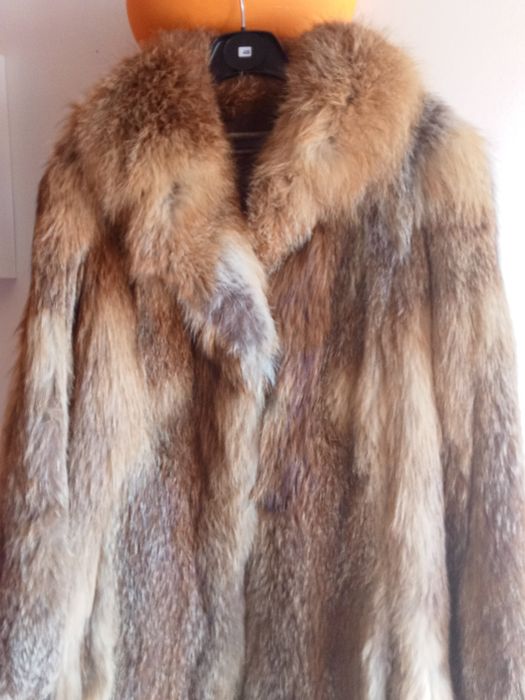 Casaco de pele de raposa