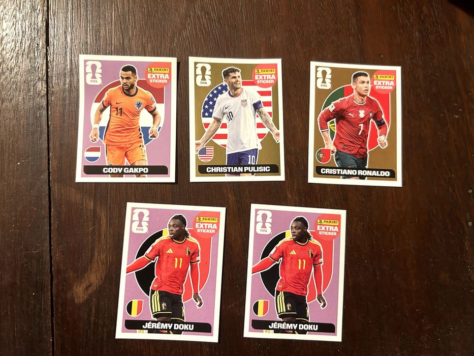 Cromos Panini FIFA Mundial 2026 — Extra Stickers Ronaldo Bronze