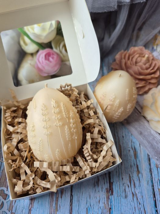 Свічка Яйце Півник.  Великдень. Паска. Подарунок.