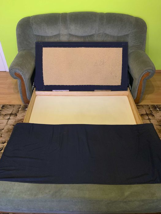 Zestaw mebli tapicerowanych: 3 rozkładana, 2 , 1