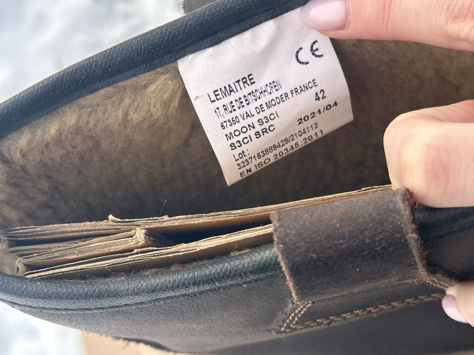 Робочі чоботи Lemaitre Moon S3 SRC