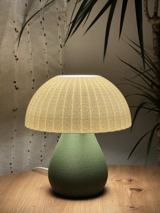 Mushroom lamp 3d