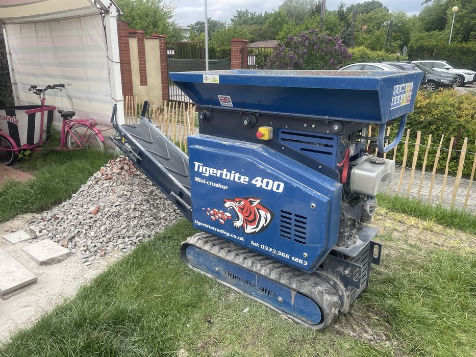 Wynajem - mini kruszarka/Granit/cegla/kostka brukowa/gruz/beton/węgiel