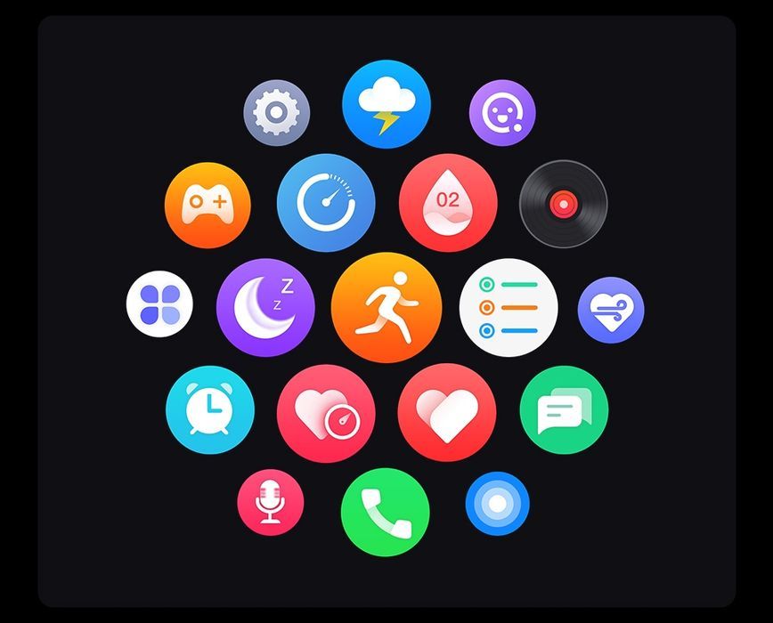 Smartwatch Gravity Szaro Różowy GT2-3 PRO Prezent Black weeks