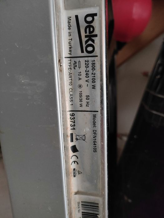 Zepsuta Zmywarka Beko na części