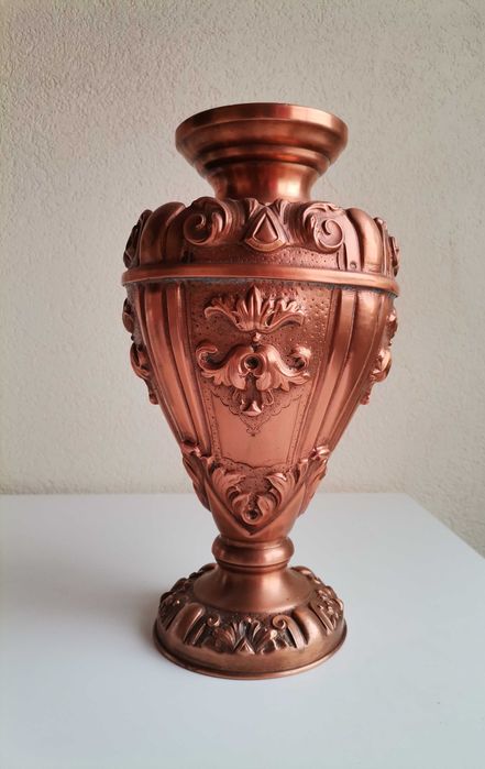 Jarrão em cobre (para flores)