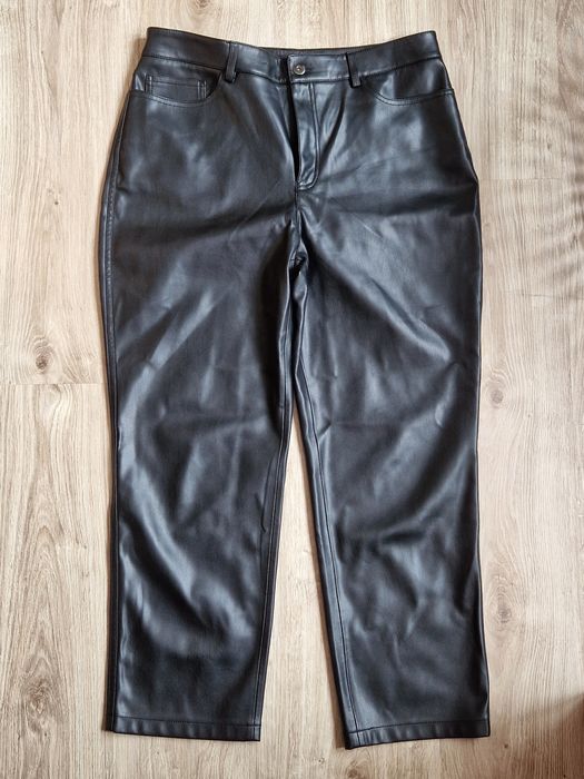 Штани Mango зі штучної шкіри 40 розмір