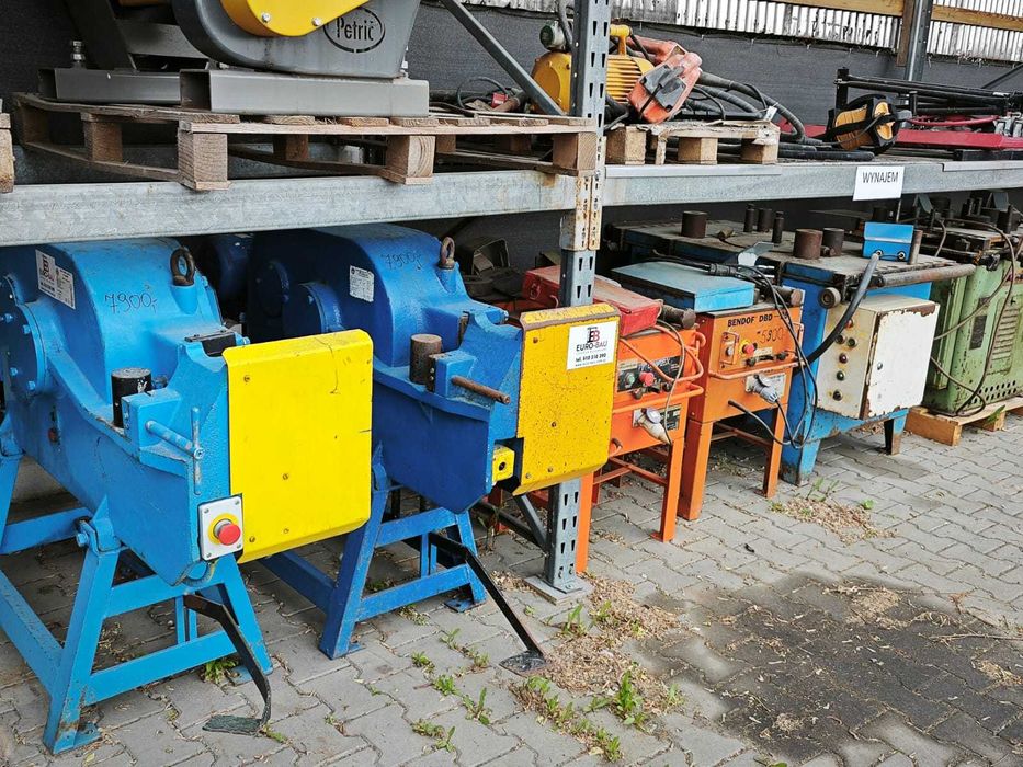 Gilotyna Nożyce mechaniczne elektryczne FOX 46 do cięcia drutu prętów stali do Ø 46mm żelbety szalunki