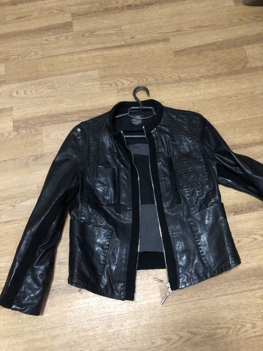 Куртка с натуральной кожи не новая