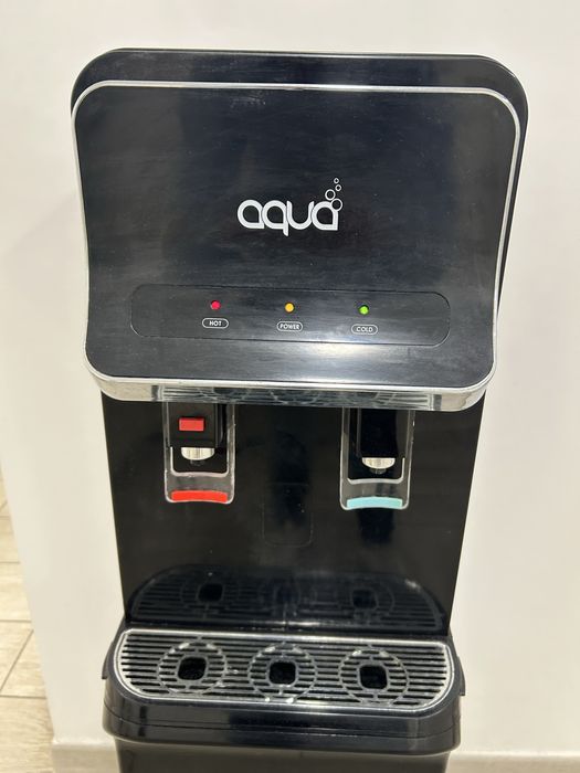 Maquina aqua de agua filtrada quente e fria