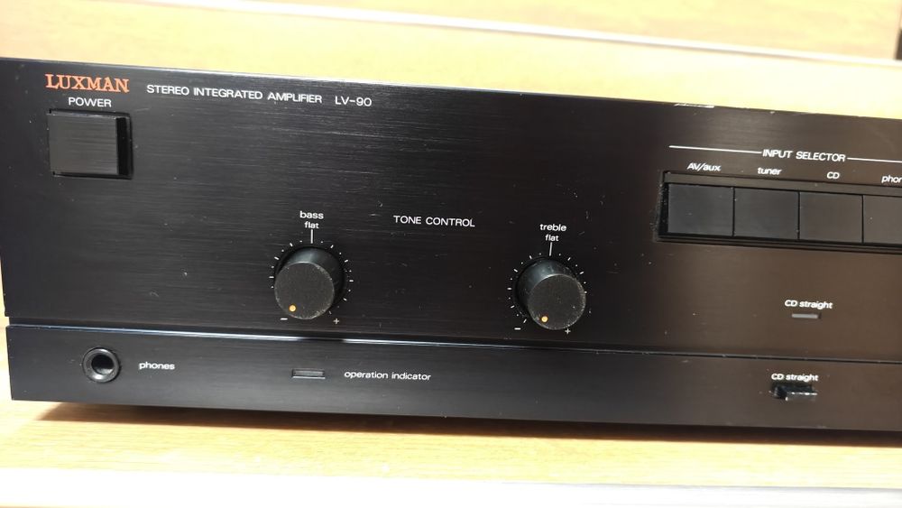 LUXMAN LV-90 wzmacniacz stereo.