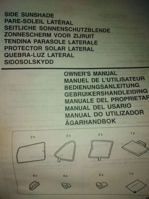 Сонцезахисні москітні сітки Хонда