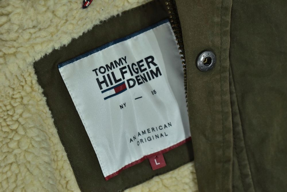 Tommy Hilfiger Parka + Bezrękawnik Lined Zimowa Kurtka Męska L
