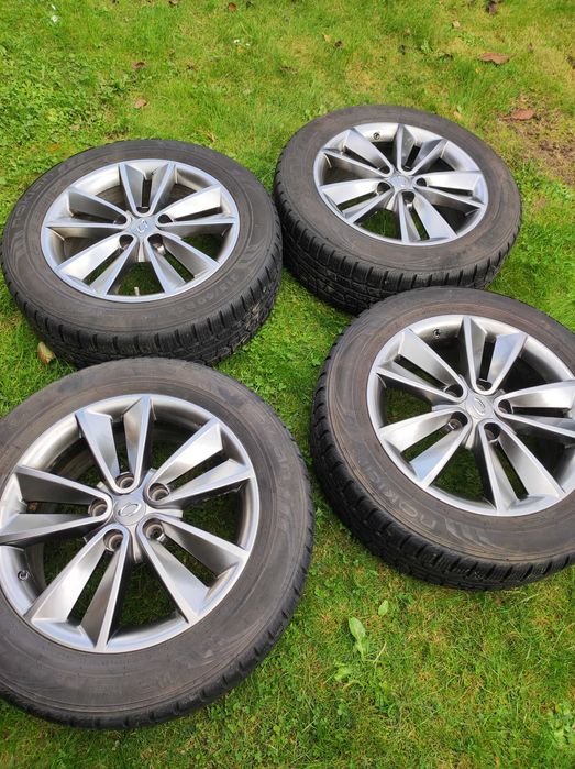 Felgi aluminiowe17 z oponami zimowymi