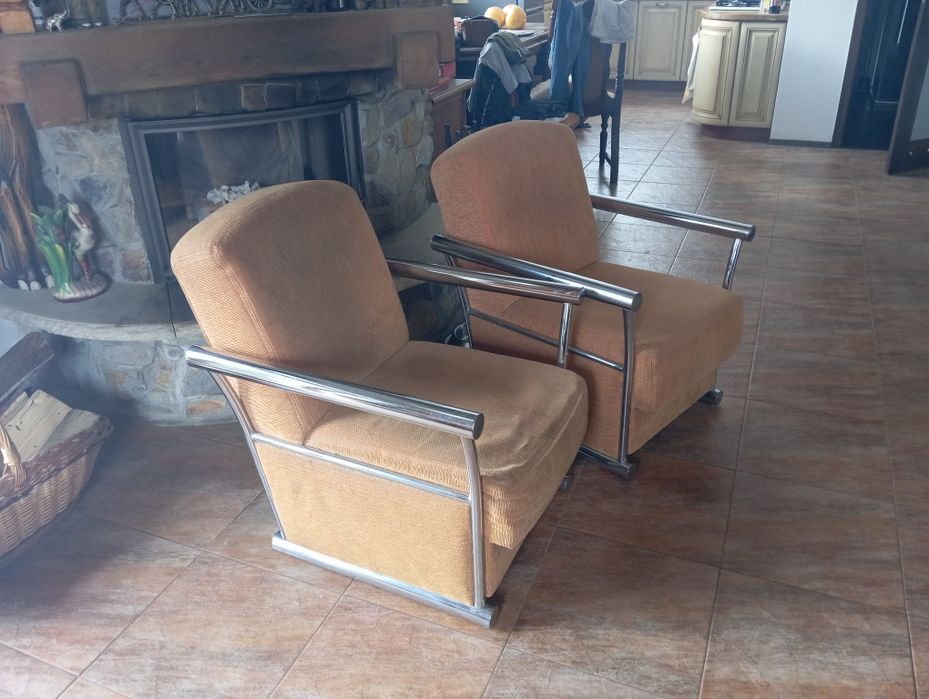 Dwa fotele, siedziska