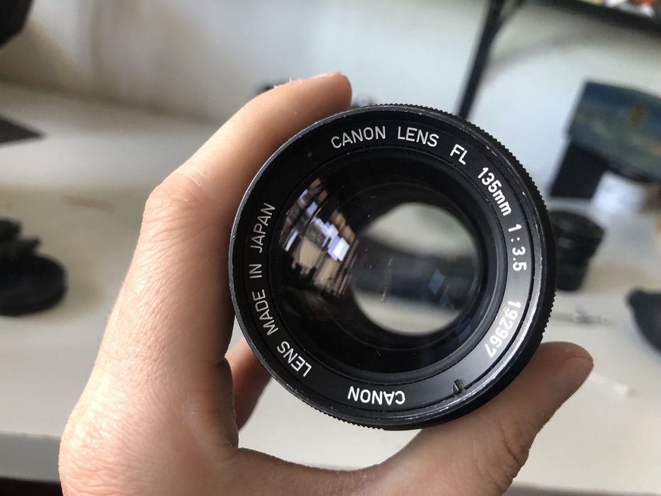 Canon AE1-Program + Canon FD 28-55mm + Canon FD 50mm + Canon FL 135mm