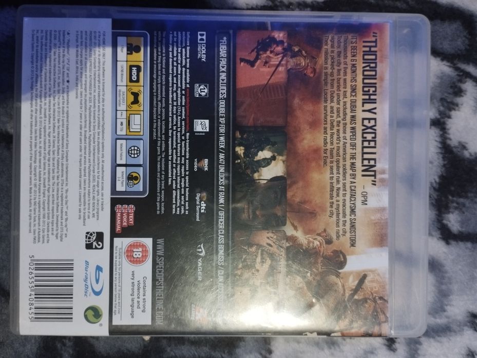 Spec ops the line ps3