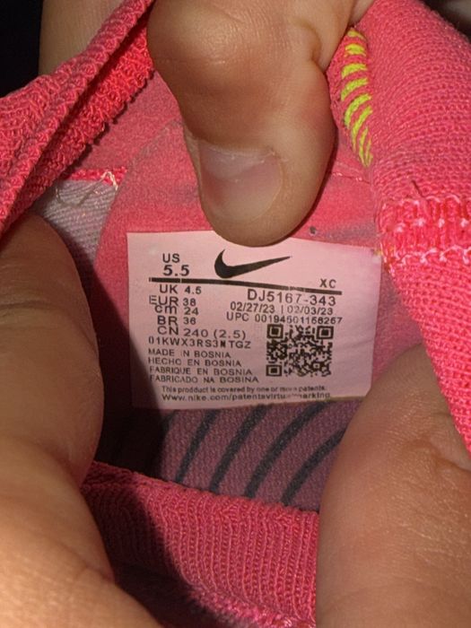 Бутси air zoom mercurial 38 розмір