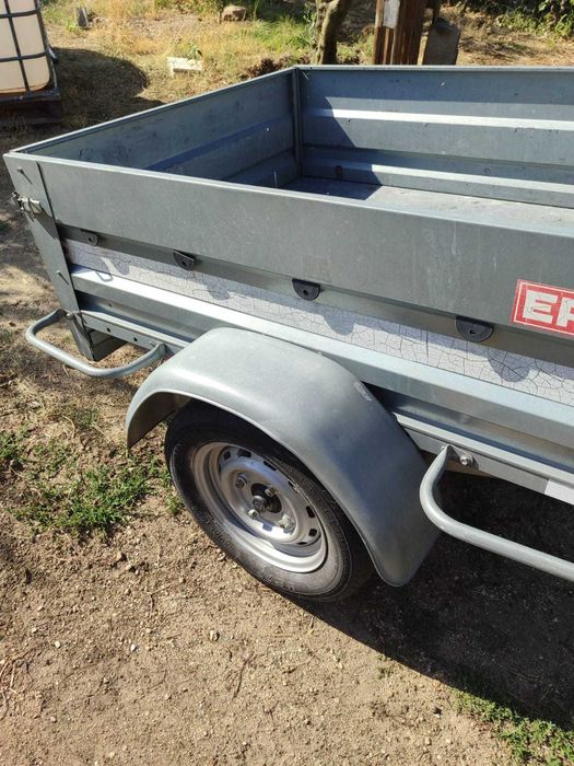 Atrelado 750kg, ERKA galvanizado – 2,08 × 1,60 m