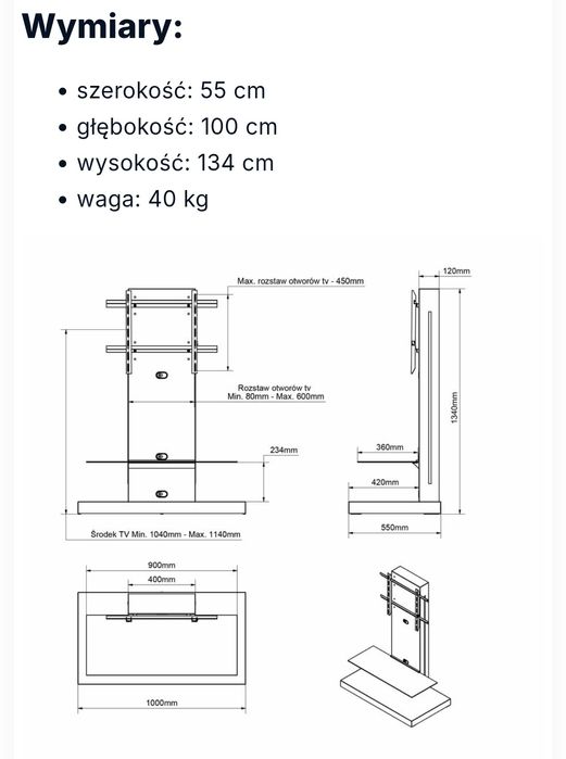 Szafka RTV Marino Max