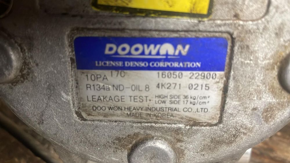 COMPRESSOR AR CONDICIONADO KIA CERATO FASTBACK 2006