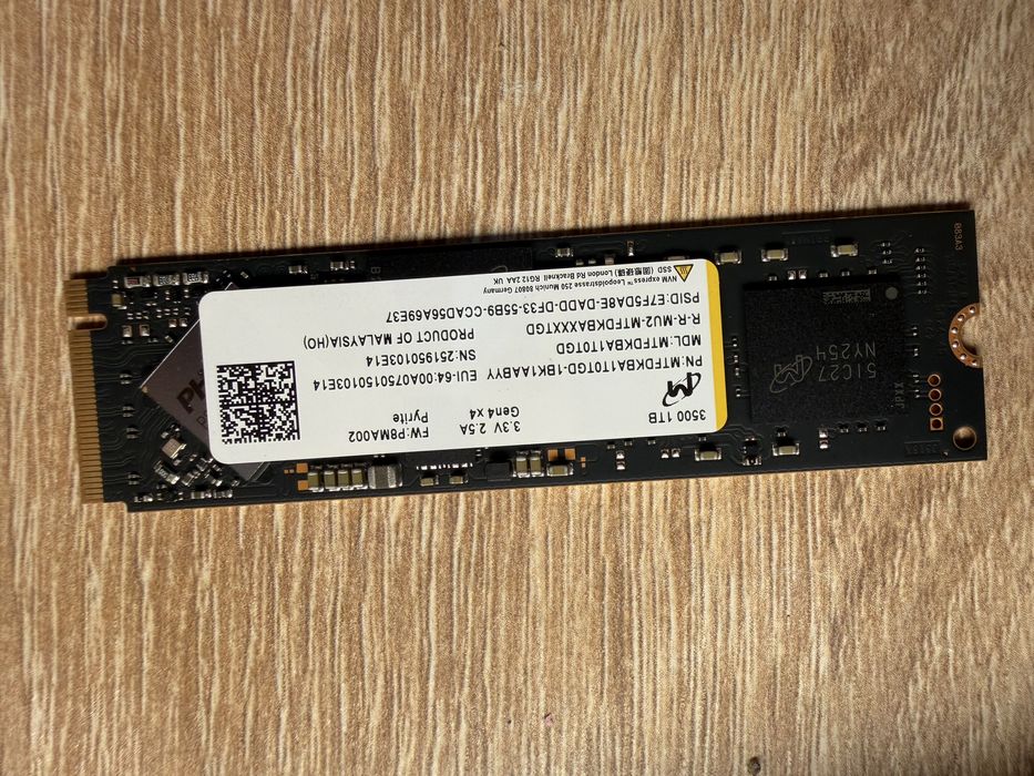 SSD M2 Micron 1tb nvme pcie4 ссд