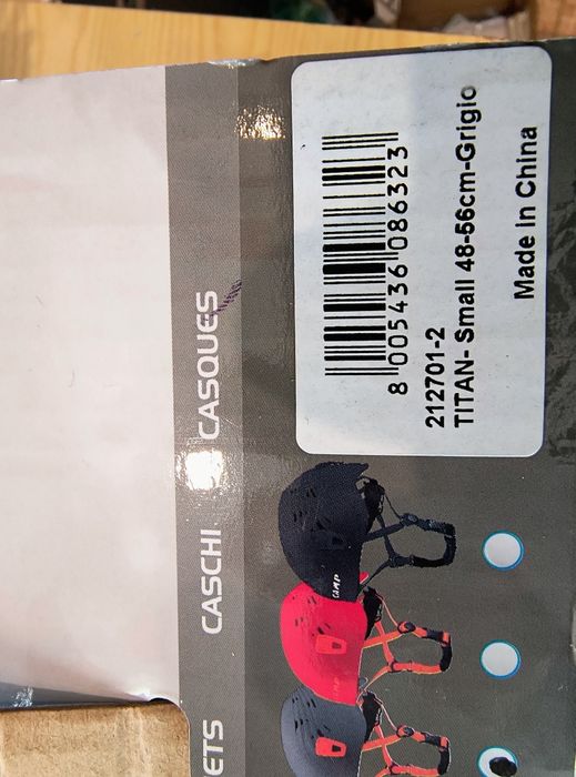 Kask wspinaczkowy Camp Titan rozm. S