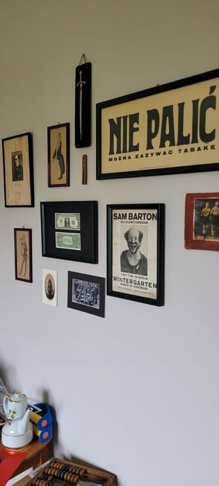 Banknot 1 dolar w ramce prezent loft design usa nowy retro